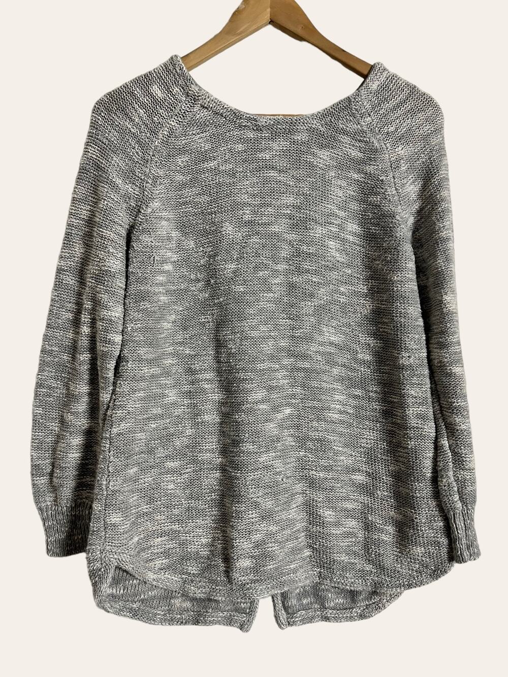 Anthropologie Sparrow Gray Button Up Sweater Size M